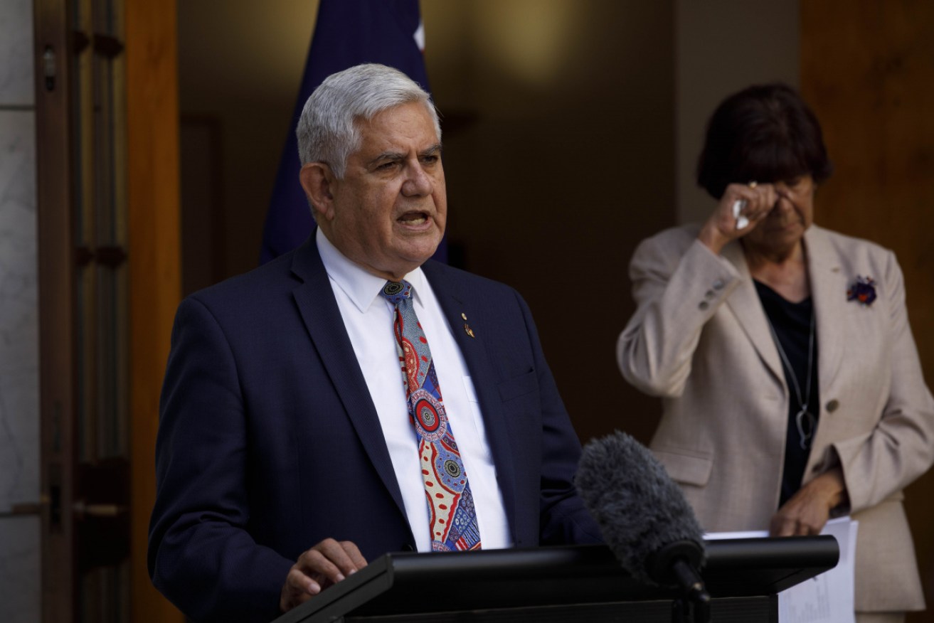 Indigenous Australians Minister Ken Wyatt and National Aboriginal Community Controlled Health Organisation CEO Pat Turner at Thursday's release of the targets.
