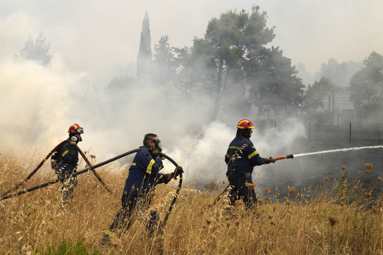 Regions of Italy and Greece have been ravaged by wildfires in the past week.