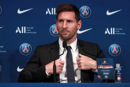Messi targets Champions League title at PSG