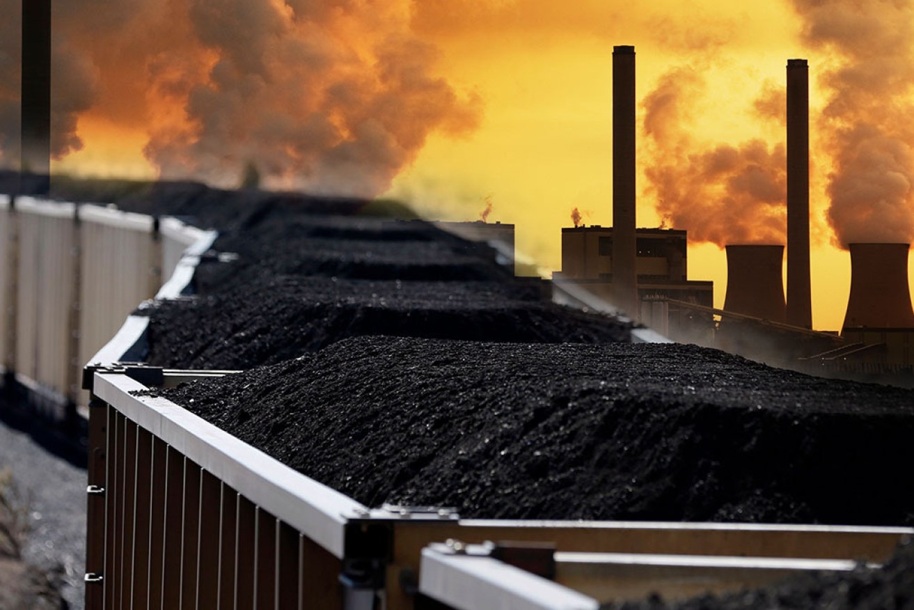 Australia's coal exports are holding a flame to the global thermostat. Image: TND