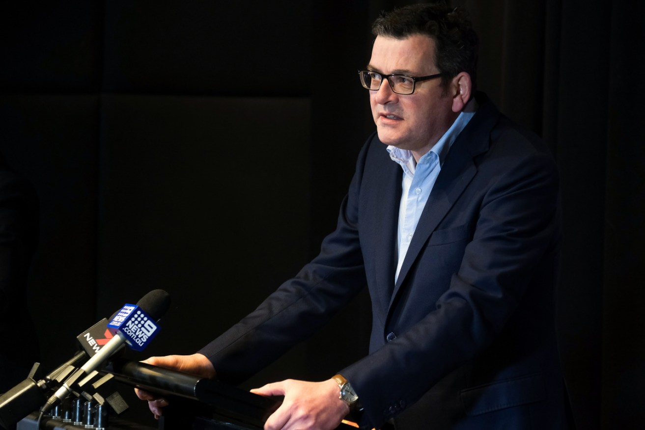 Premier Daniel Andrews was at an event on Saturday attended by a person with COVID-19.