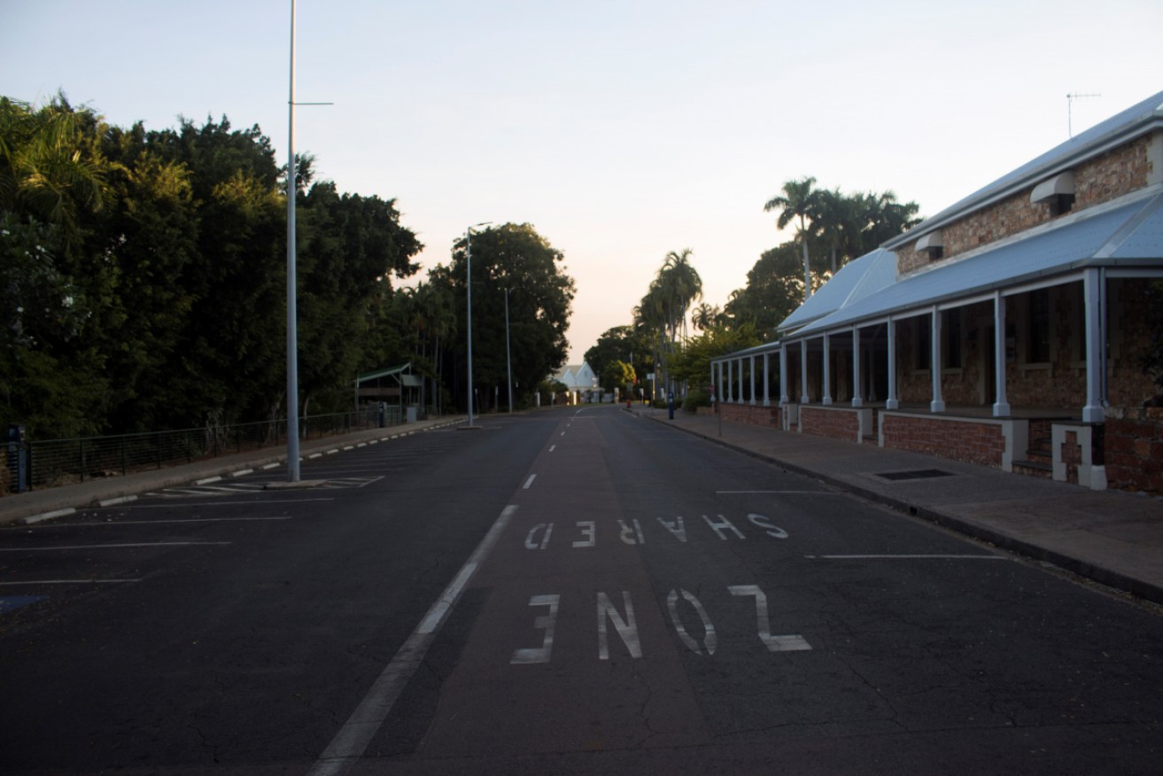 Greater Darwin and Katherine are in a three-day lockdown following the man's positive test.