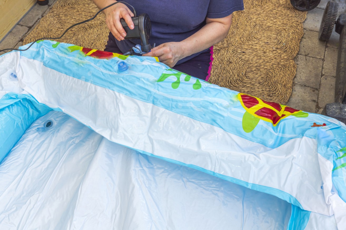 A company has been penalised for selling inflatable pools without safety labelling and warnings.