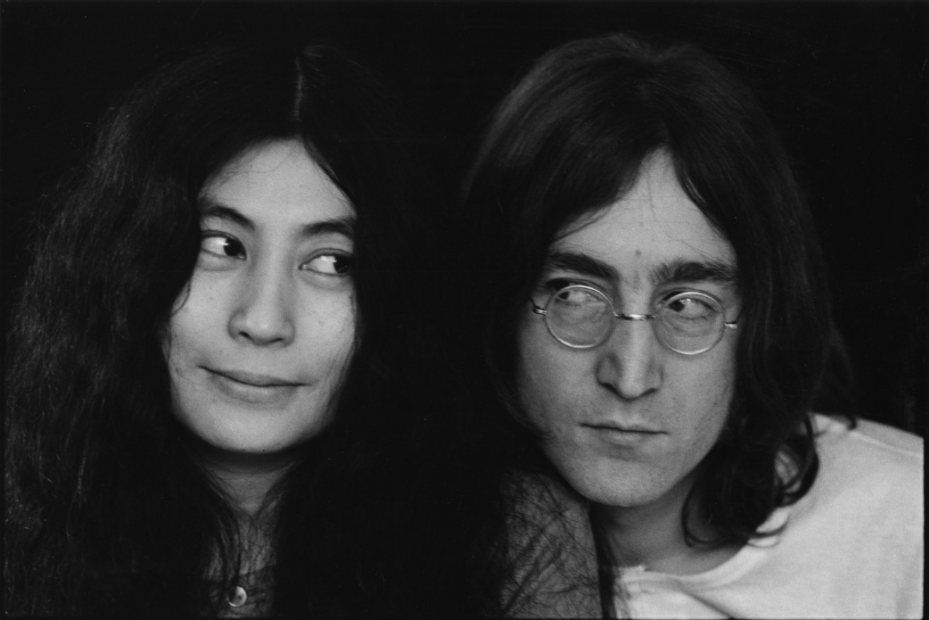 John Lennon said he saw a UFO flying outside his apartment in New York in 1974.