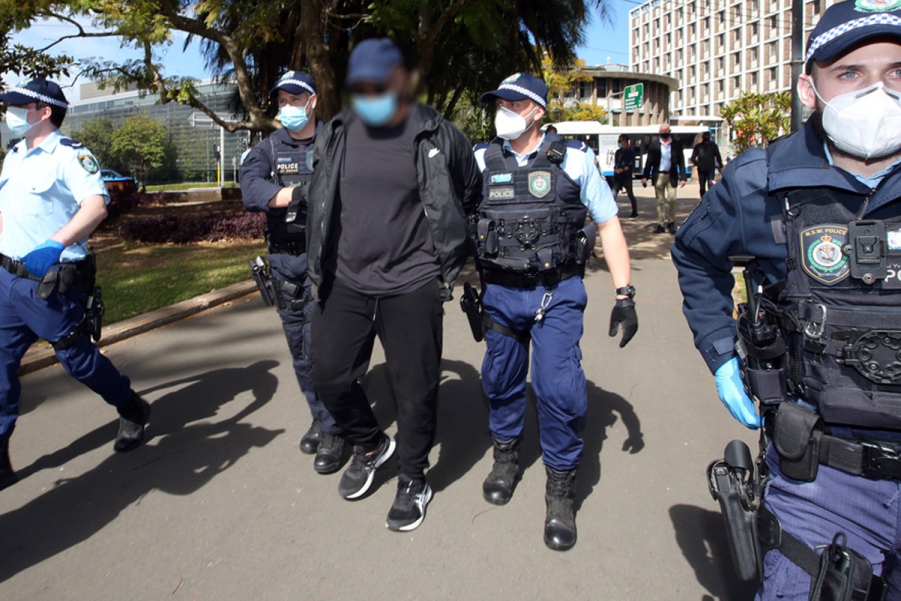 There were arrests across NSW on the weekend.