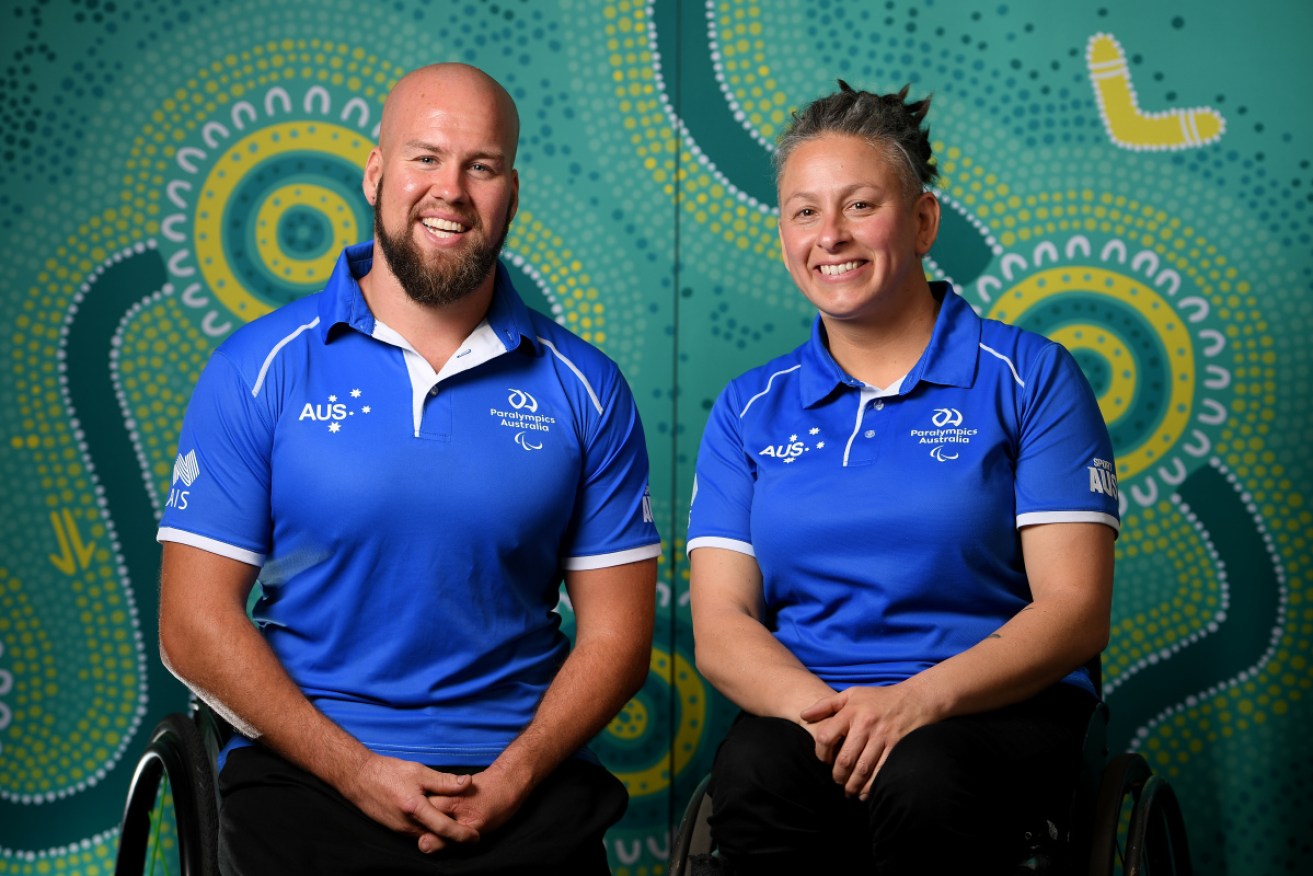Ryley Batt and Danni di Toro will be the Australian flagbearers at the Paralympic opening ceremony.