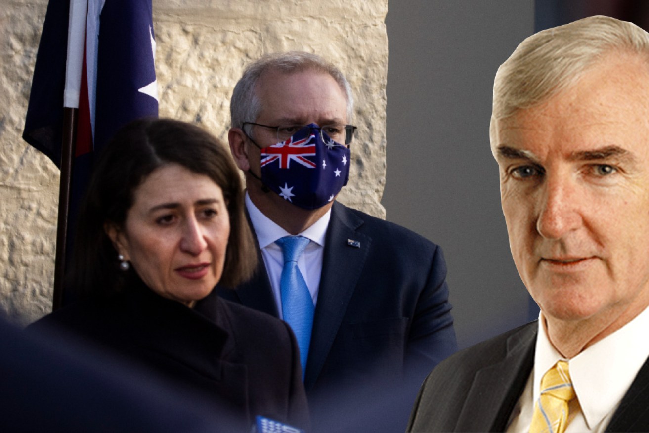 NSW Premier Gladys Berejiklian isn't a big fan of Team Morrison, Michael Pascoe writes.