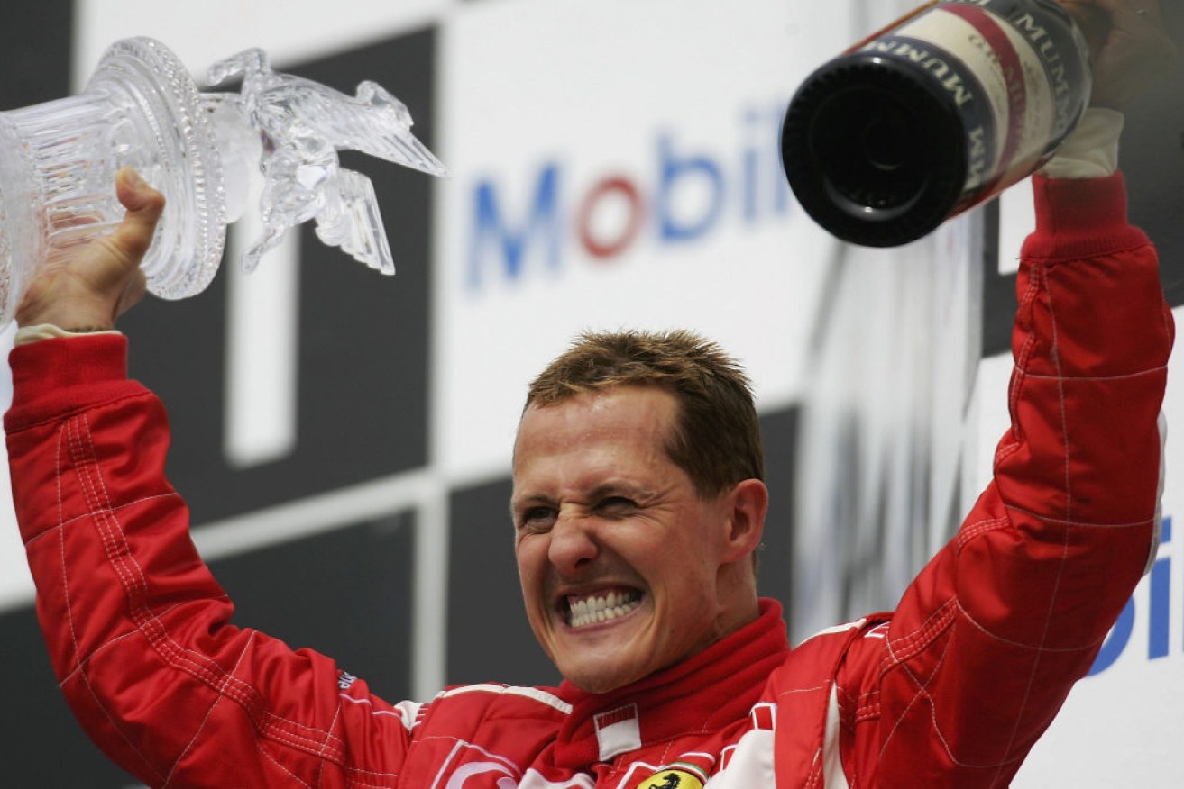 Seven-times F1 champion Michael Schumacher has not been seen in public since a 2013 brain injury. 