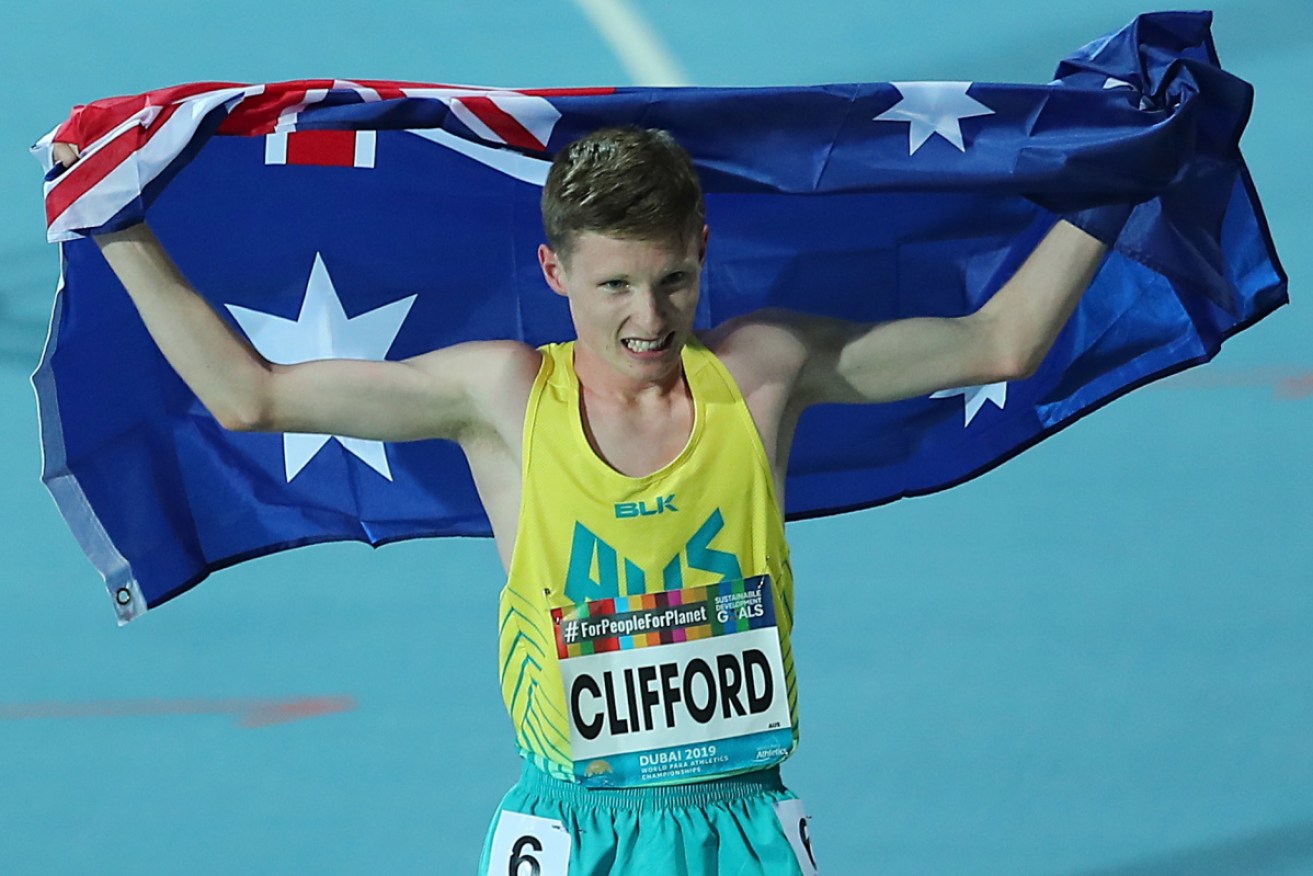 Jaryd Clifford has won the silver medal in the 5000m at the Paralympic Games.
