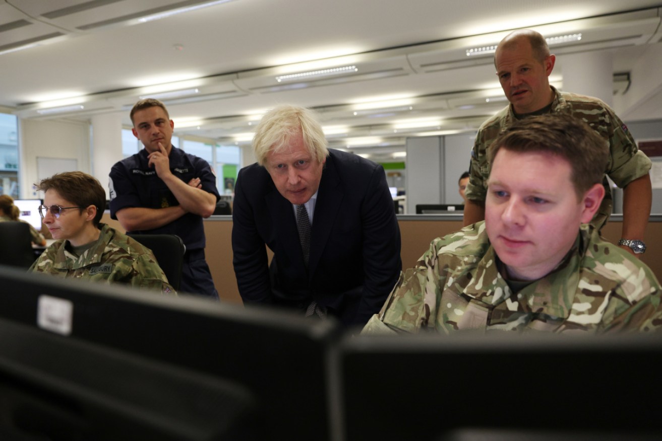 Prime Minister Boris Johnson said now was "a moment to reflect on everything we have sacrificed and everything we have achieved in the last two decades.
