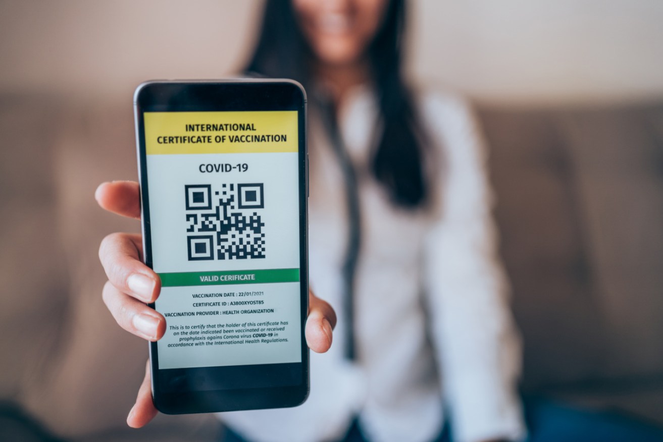 A combination of vaccine passports and QR code check-ins are on the way in Australia.