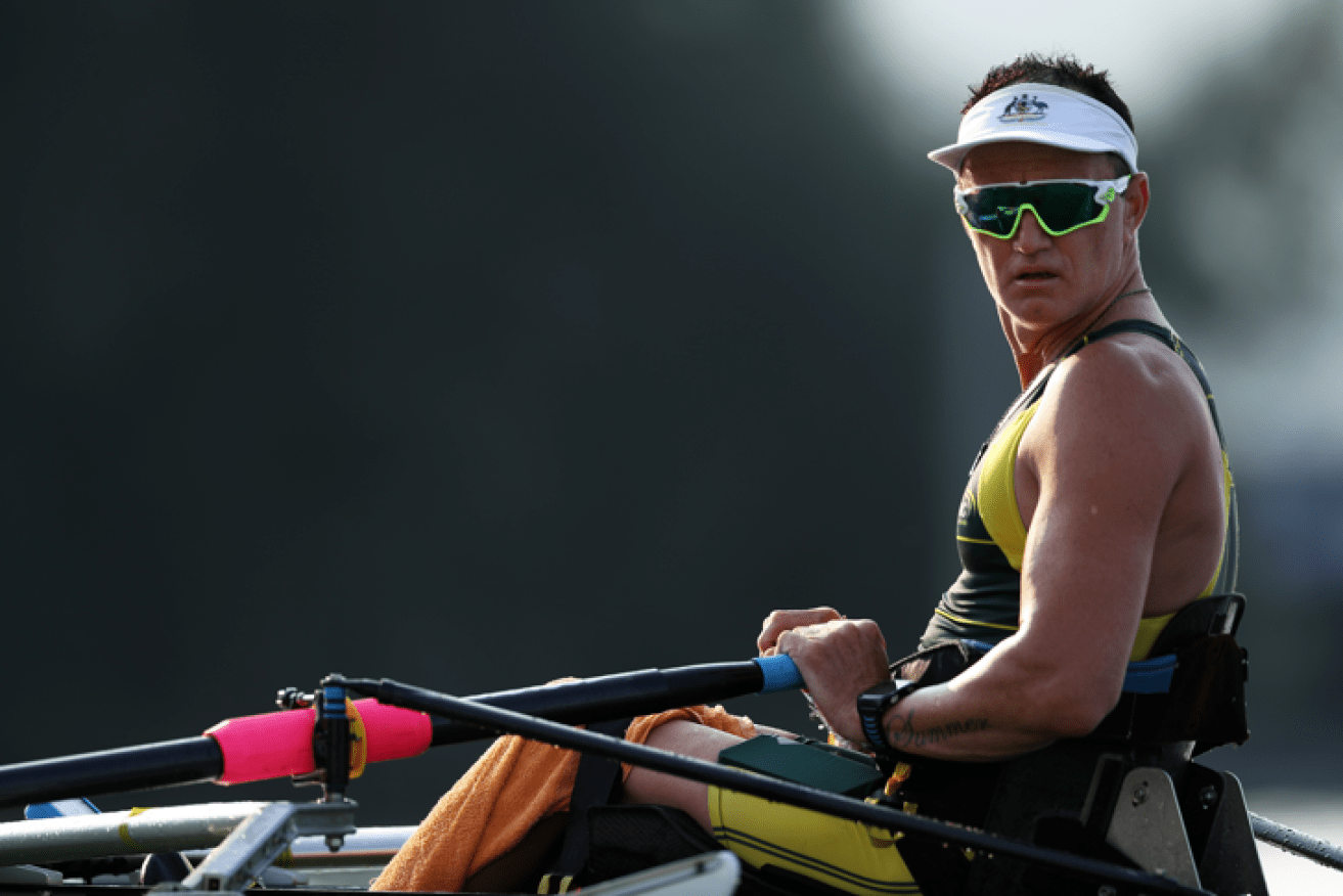 Australia's Erik Horrie now has three medals on his mantelpiece.