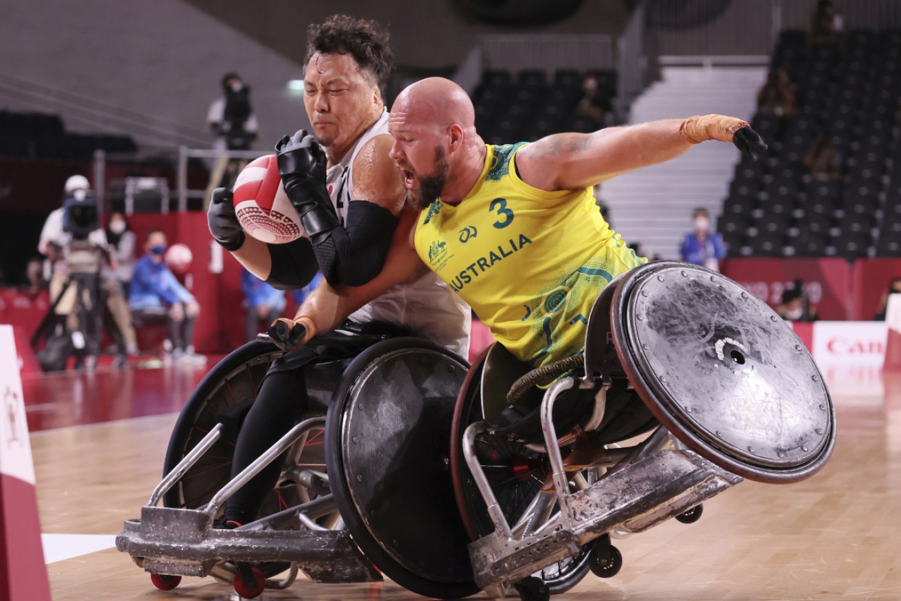 Japan dominated Australia 60-52 in wheelchair rugby to claim the bronze medal at the Paralympics.