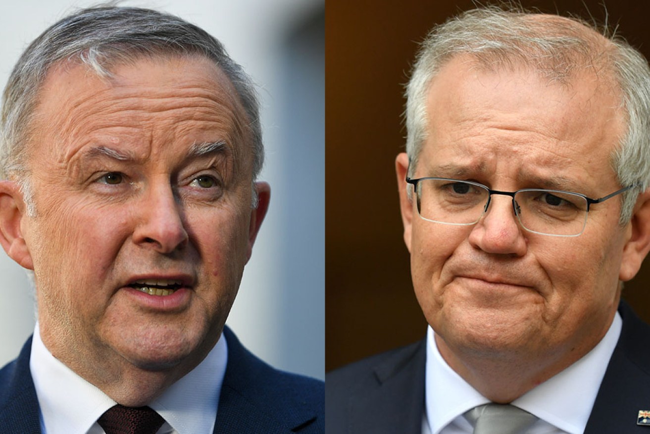 Anthony Albanese is enjoying a lead in net approval over Scott Morrison for the first time since March 2020.