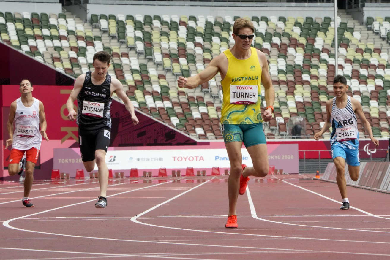 Australia's James Turner has won gold in the T36 400m final at the Paralympic Games in Tokyo.