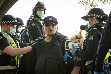 Scores of anti-lockdown arrests amid protests