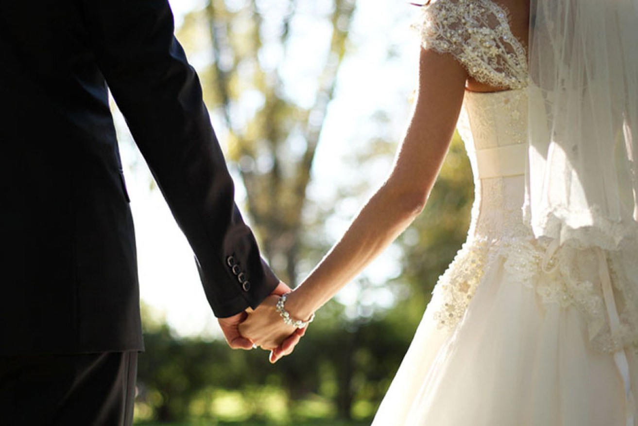Small weddings will be allowed in NSW from Friday.