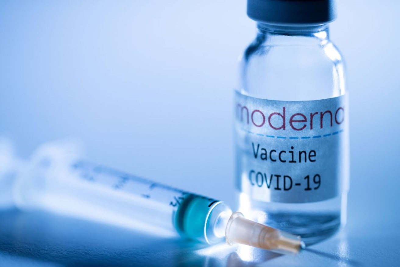 The TGA has provisionally approved Moderna's vaccine for people aged 12 years and up.