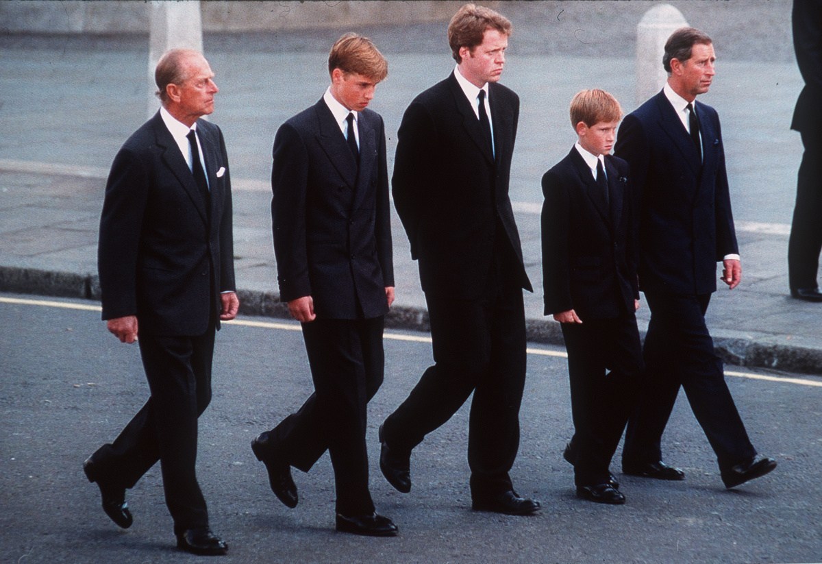 princess diana funeral harry william