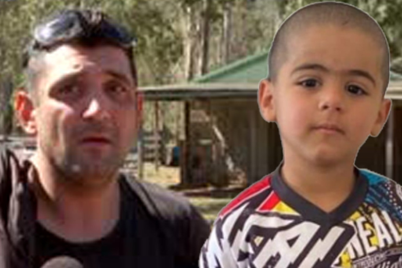 Anthony Elfalak says his son AJ was largely unscathed, despite three nights in the bush.