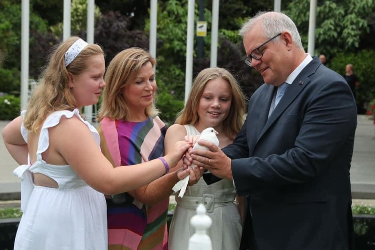 Scott Morrison is under fire to a whirlwind weekend trip to Sydney to see his family.