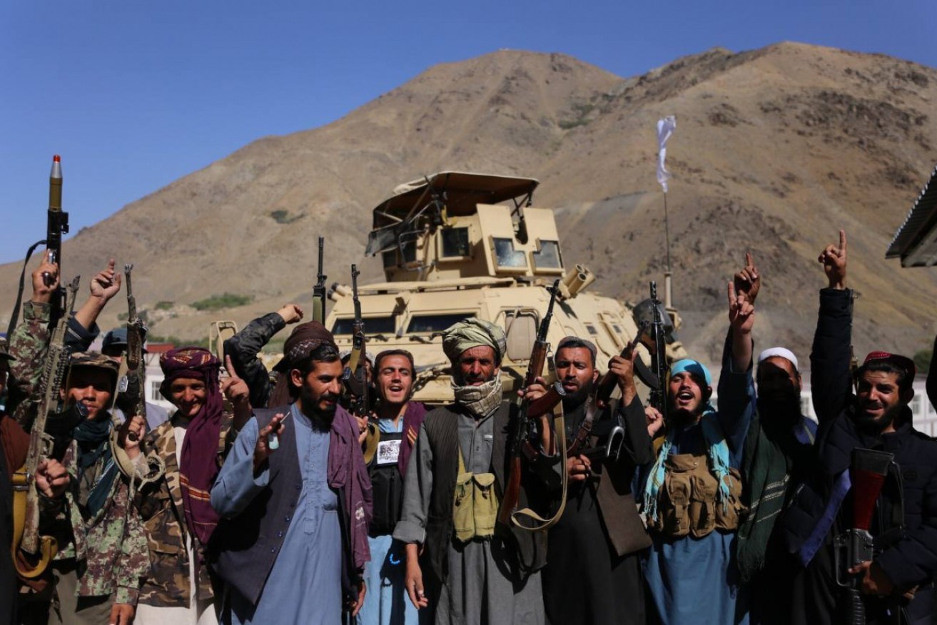 Taliban spokesman Zabihullah Mujahid has told reporters the militia controls Panjshir province.