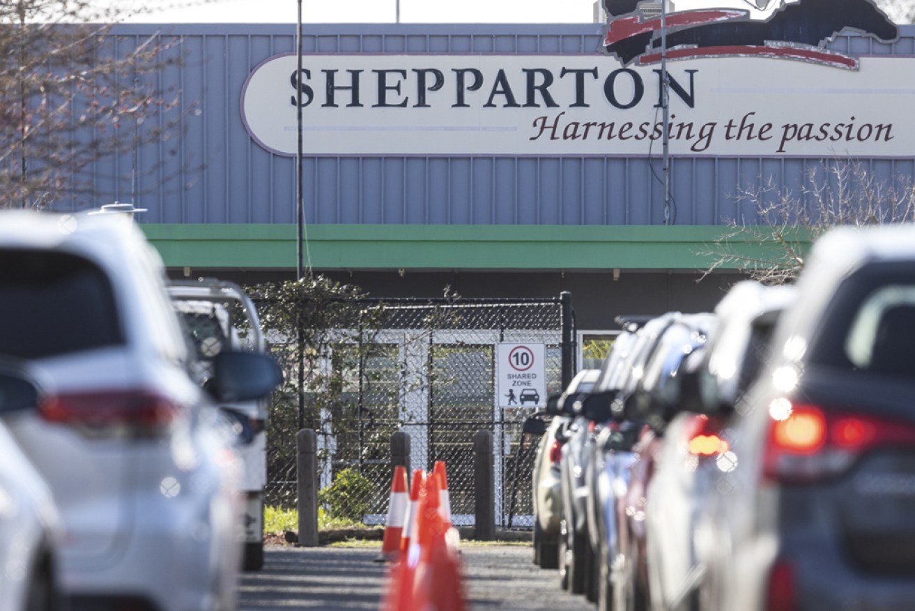The central Victorian town of Shepparton will remain in lockdown for at least another week.