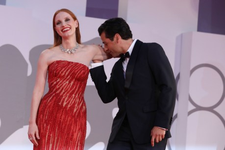 Jessica Chastain rules Venice Festival’s red carpet