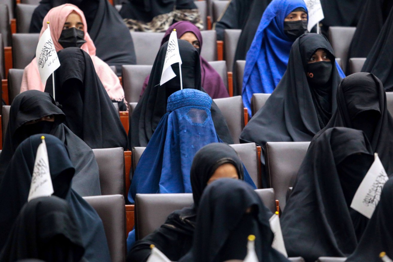 The Taliban initially said women could attend university in classes segregated by gender, but that is being wound back. <i>Photo: EPA</i>