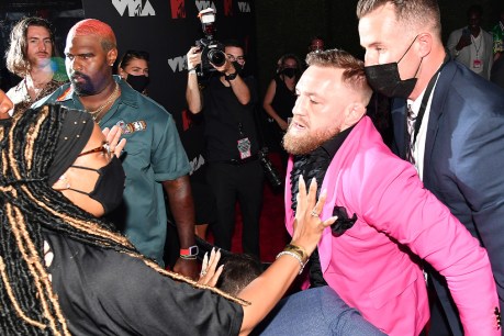 Conor McGregor makes a splash at the VMAs