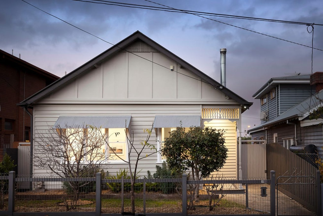 This three-bedroom, two-bathroom home in Brunswick, Melbourne is on the market for $1.62 million. 