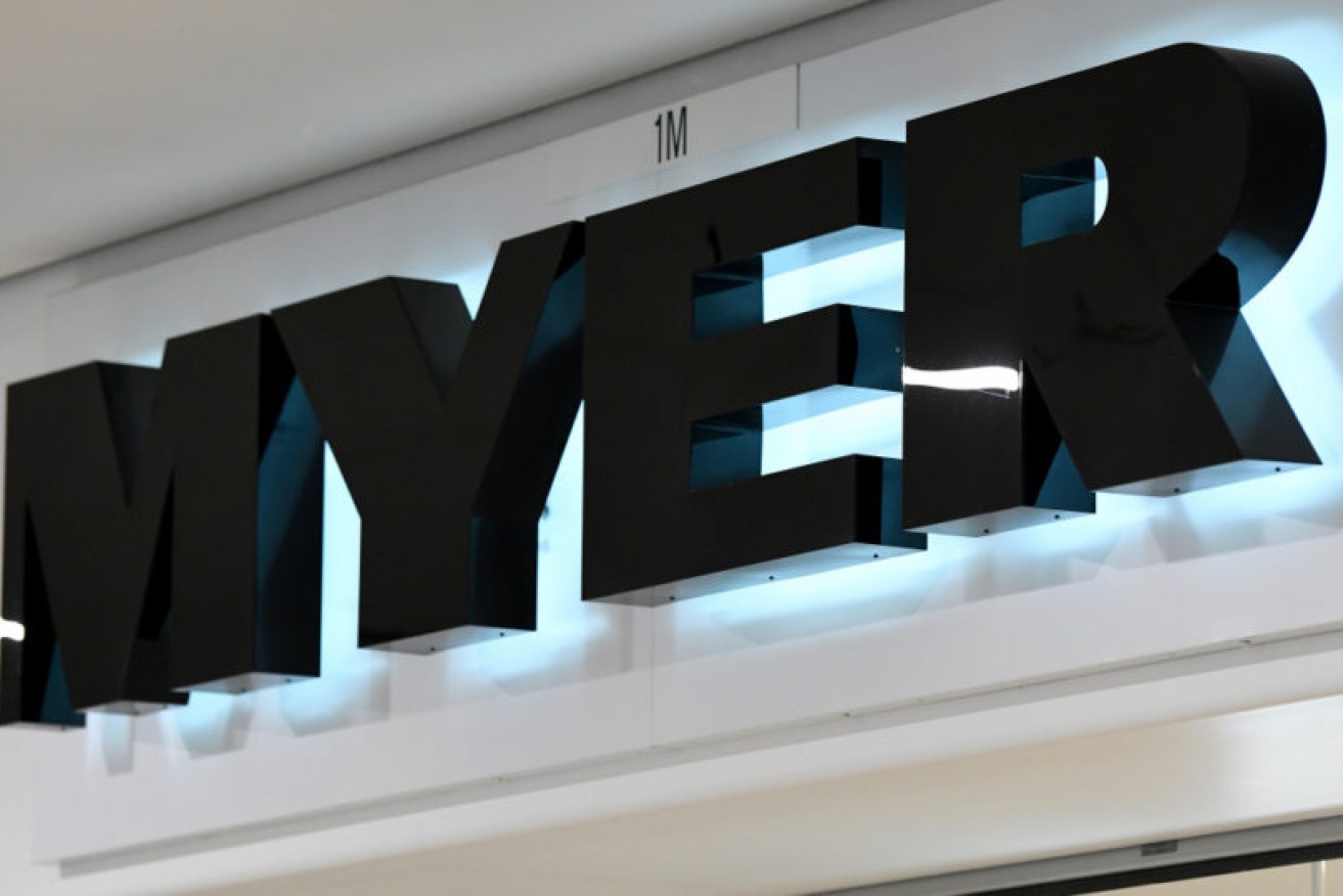 Myer's profits have soared, thanks to JobKeeper.