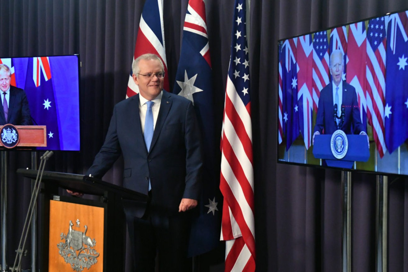 The AUKUS announcement has raised questions around cost and transparency. <i>Photo: AAP</i>