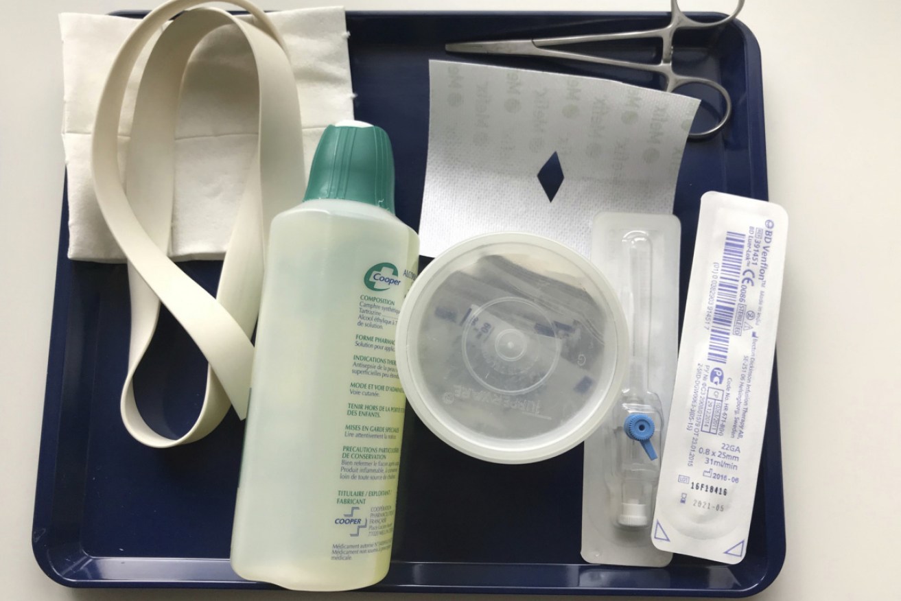 The lethal substances, like this DIY euthanasia kit, were ordered from the Canadian outfit under investigation.