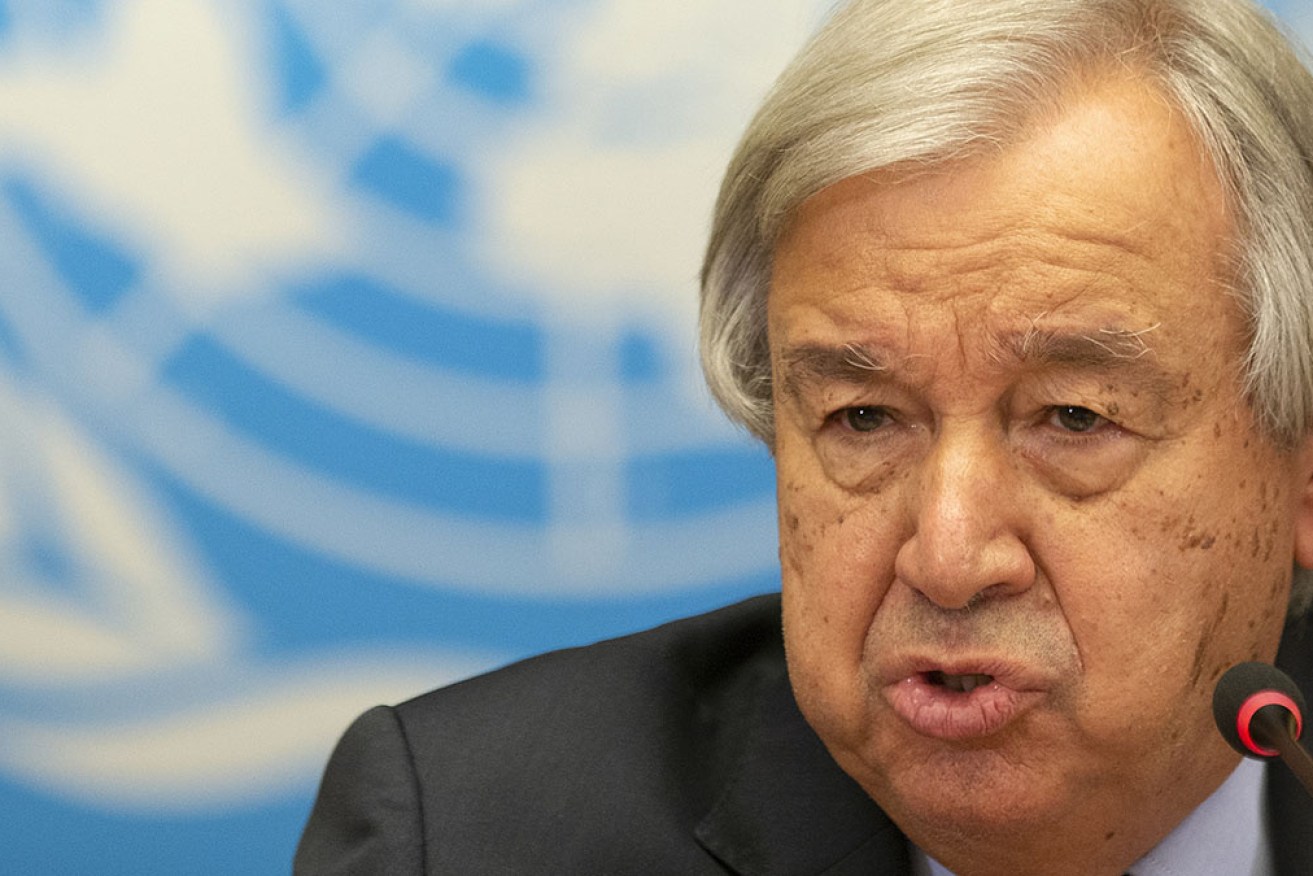 UN Secretary-General Antonio Guterres has taken aim at 'planet-wreckers'. 