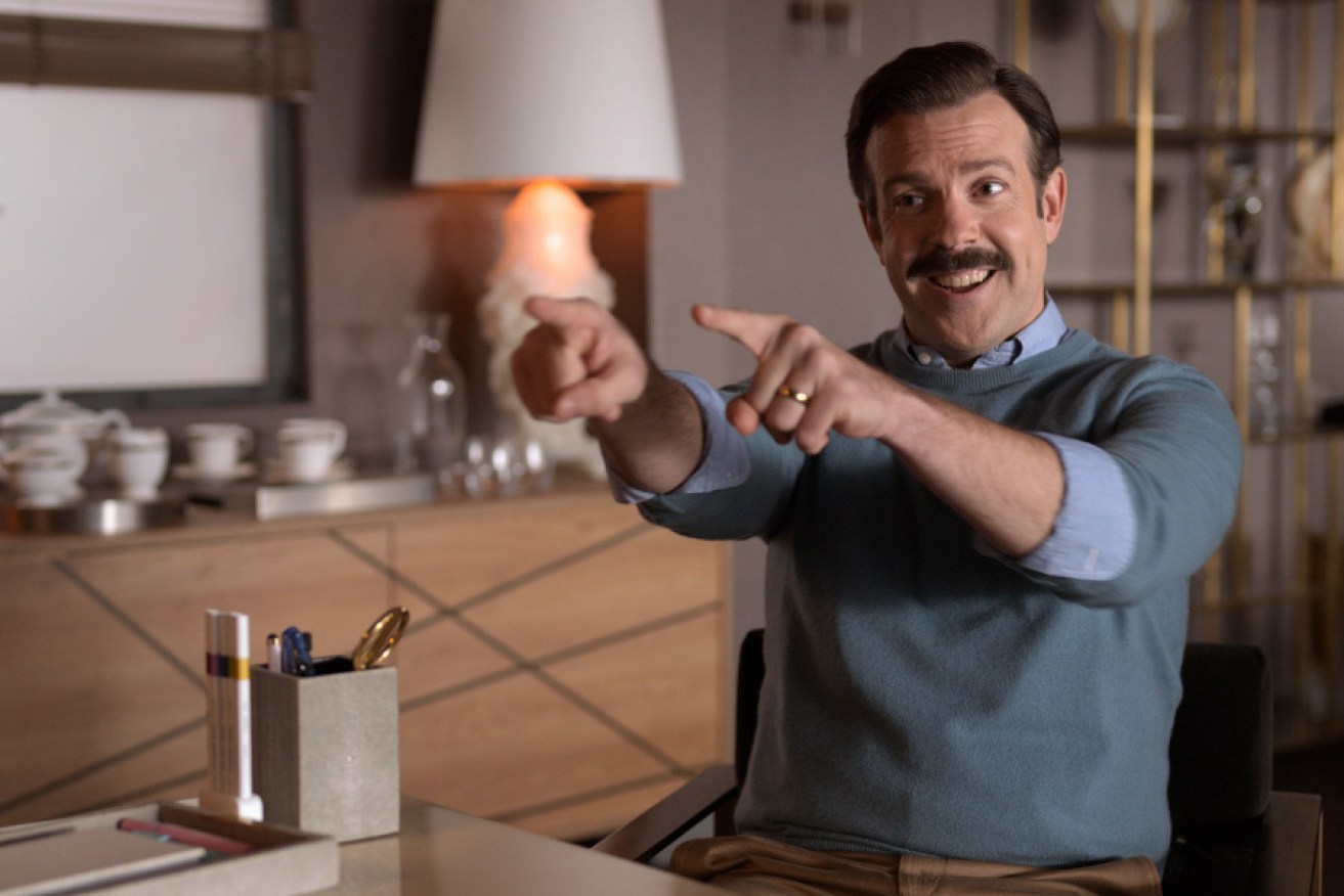 <i>Ted Lasso</i> scored 20 Emmys nods, including for best comedy series and lead actor Jason Sudeikis.