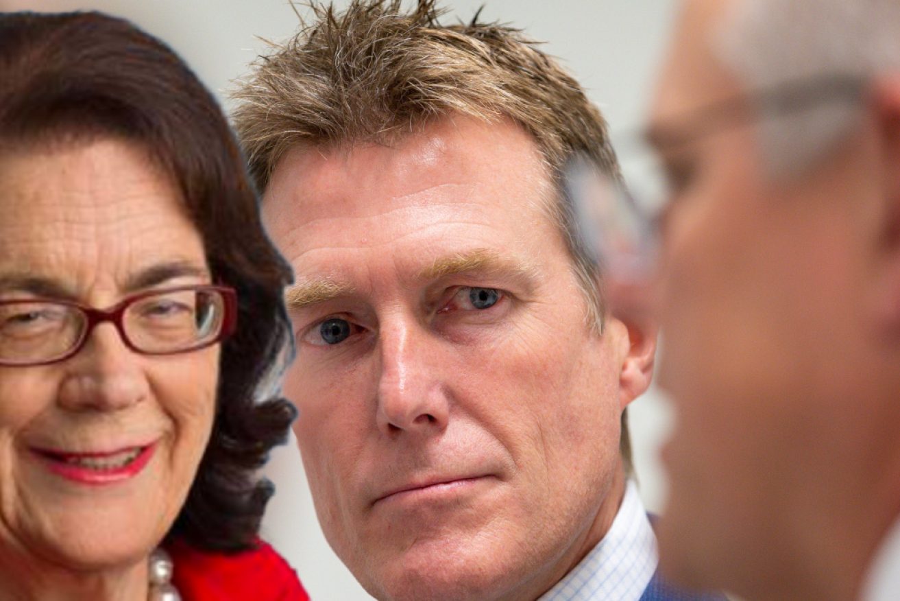 Christian Porter has disclosed that he has accepted funds from a 'blind trust' to help him pay his legal bills.