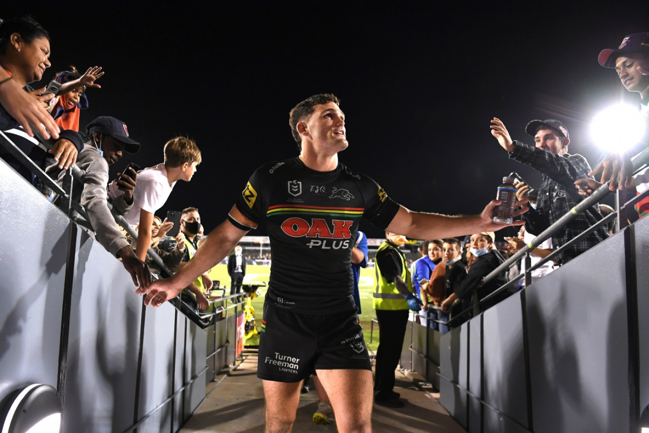 Nathan Cleary leads the race in a Dally M Medal count that is set to go down to the wire.