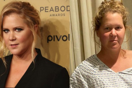 Amy Schumer shares post-surgery video online