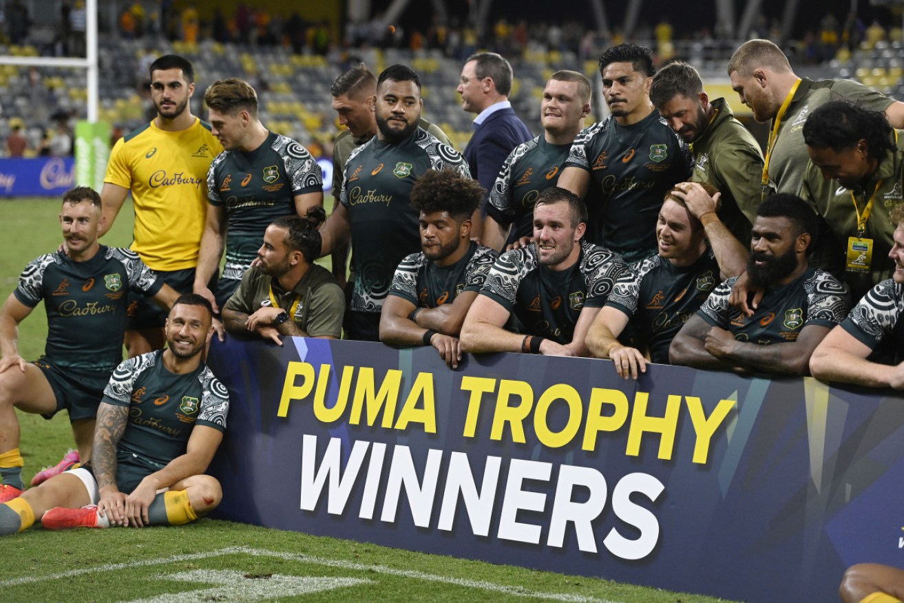 Australia's victory followed back-to-back wins over South Africa.