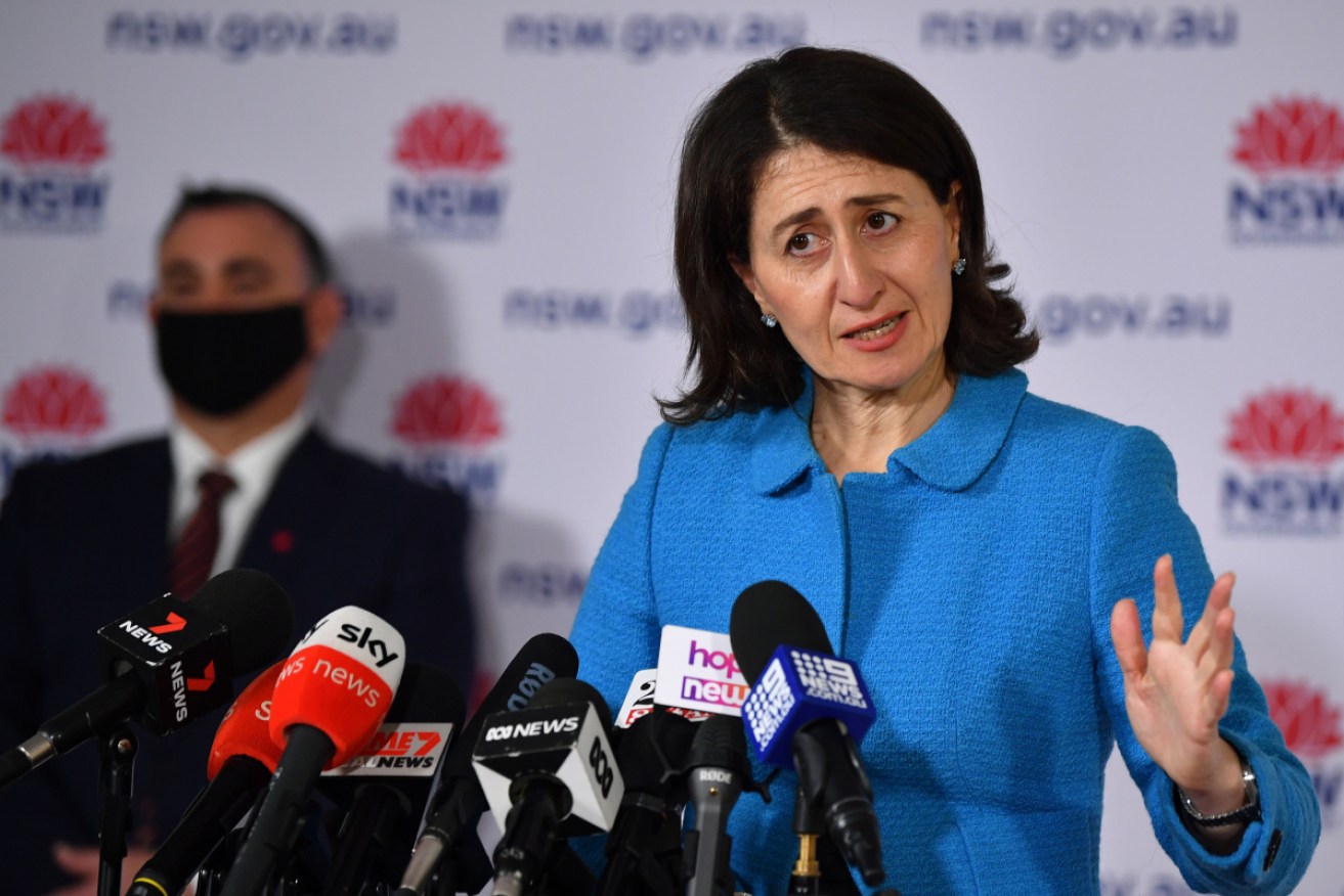 NSW Premier Gladys Berejiklian said the lockdown roadmap might be "disappointing" for unvaccinated people.