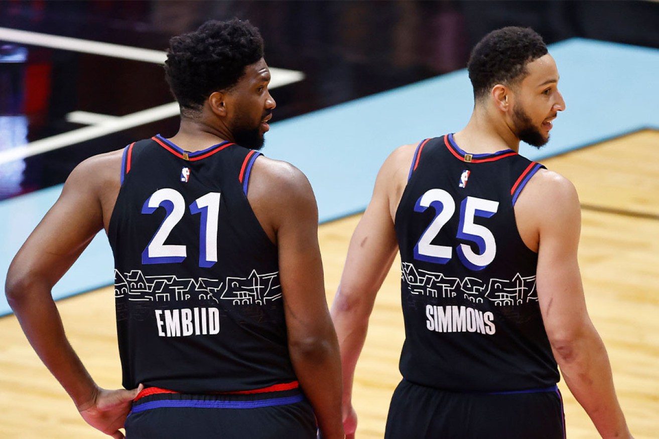 Joel Embiid said he is ‘disappointed’ in 76ers teammate Ben Simmons. 