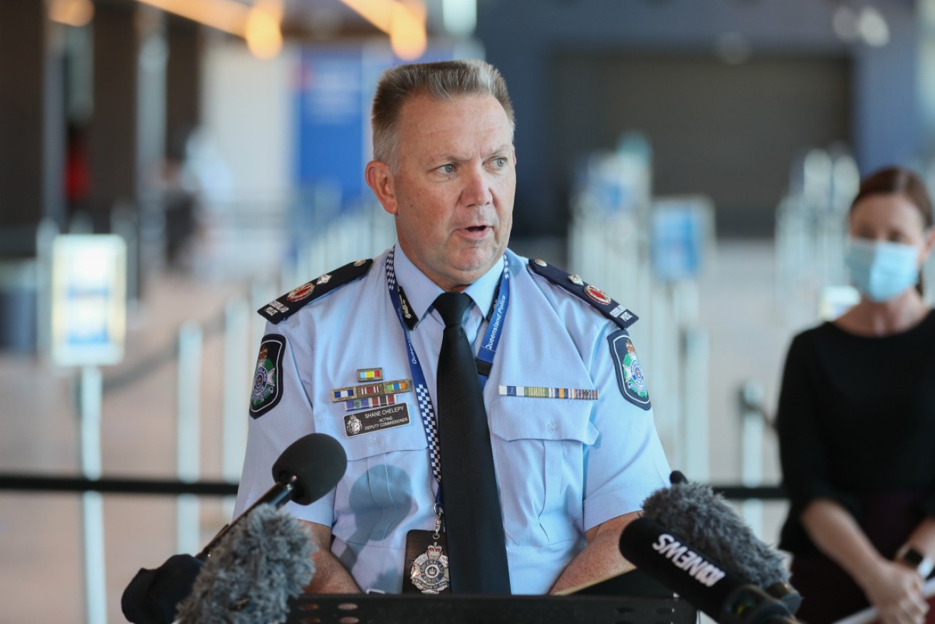 An investigation is underway after a man in his 50s was found dead at a Brisbane quarantine hotel.