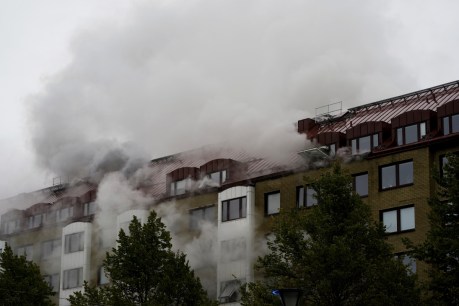 Dozens hurt in residential building explosion in Sweden