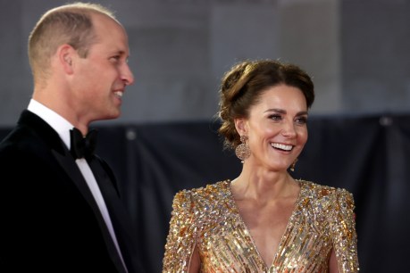 Kate Middleton sparkles at James Bond premiere