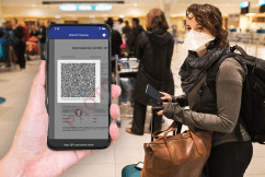 Vaccine passport scanner appears on App Store