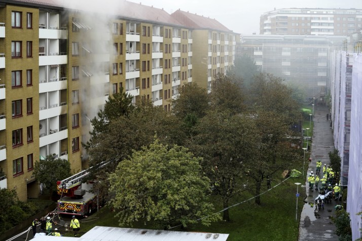 Police say tenant a suspect in Gothenburg blast