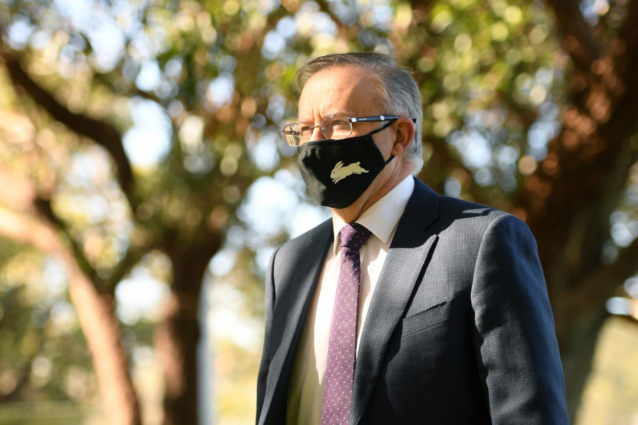 Anthony Albanese is up to date with his COVID boosters and wants all Australians to do likewise. <i>Photo: AAP</i>