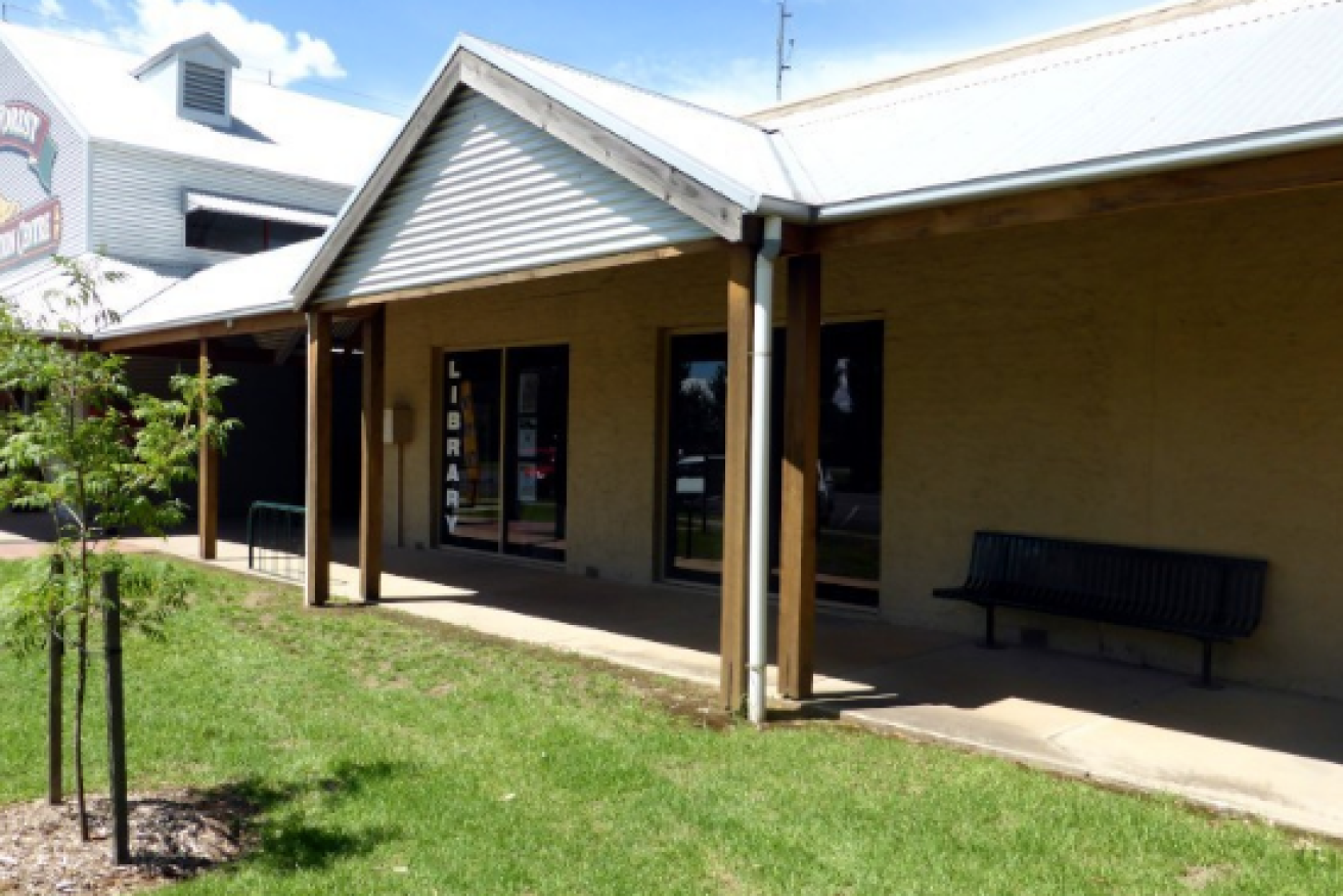 Nathalia library is among the new Victorian exposure sites. 