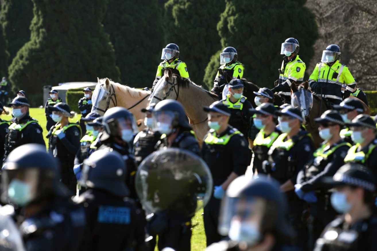 The rash of wild protests that rocked Melbourne preceded the sky-high surge in COVID diagnoses. 